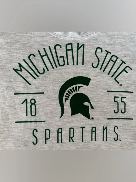 Pro Edge Michigan State Spartans Women’s T-Shirt Size L - Picture 6 of 13